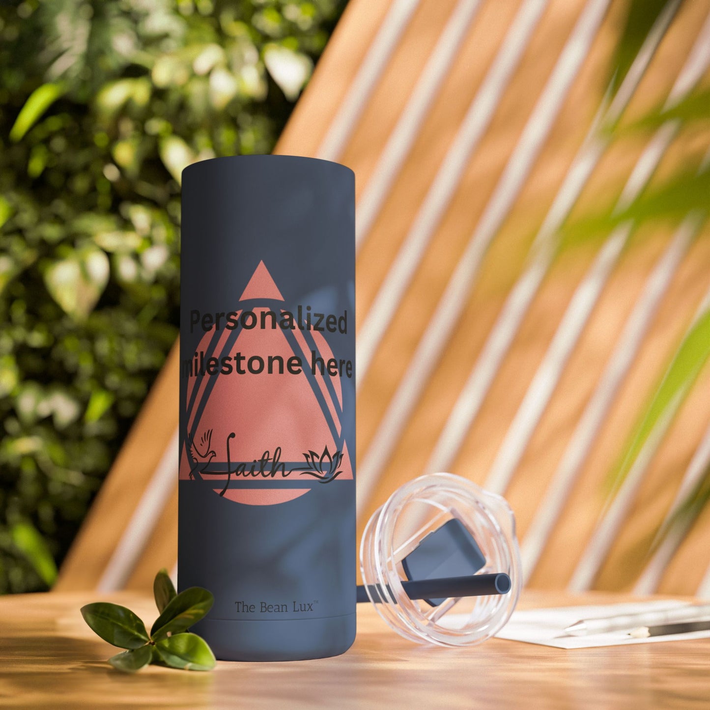The Bean Lux™ Personalized Premium Tumbler 20oz, Milestone-Sobriety