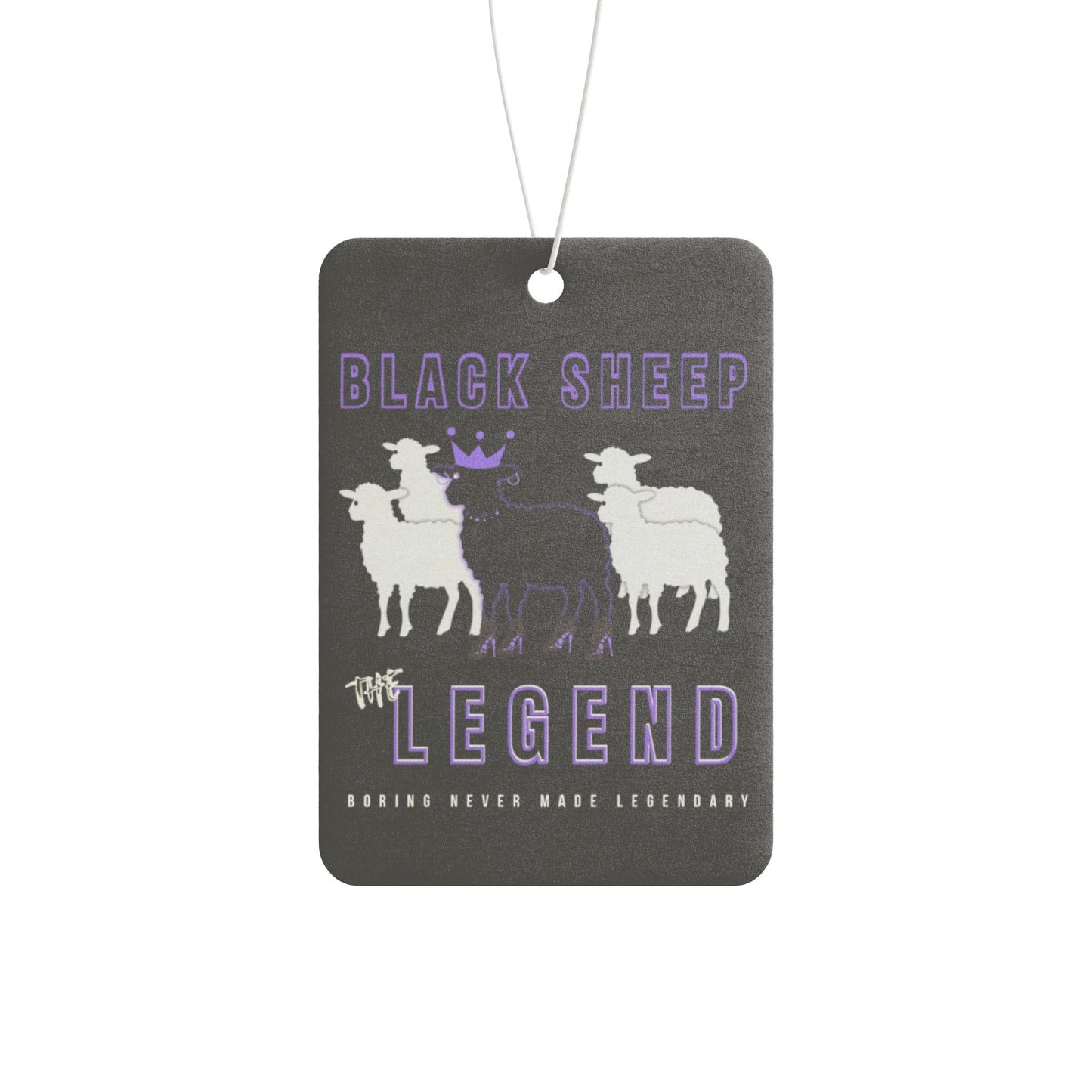 Women's Streetwear Black Sheep Bundle – Cropped Sweatshirt + Mug + Car Air Freshener