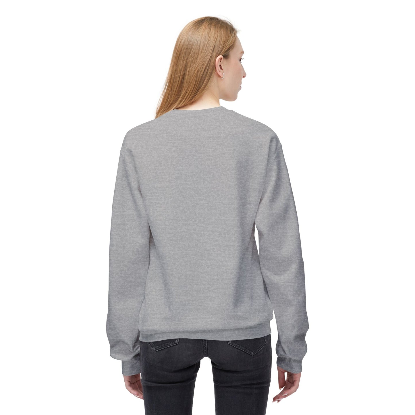 Unisex Fleece Crewneck Sweatshirt, My Gut Is My OG Security System Printify