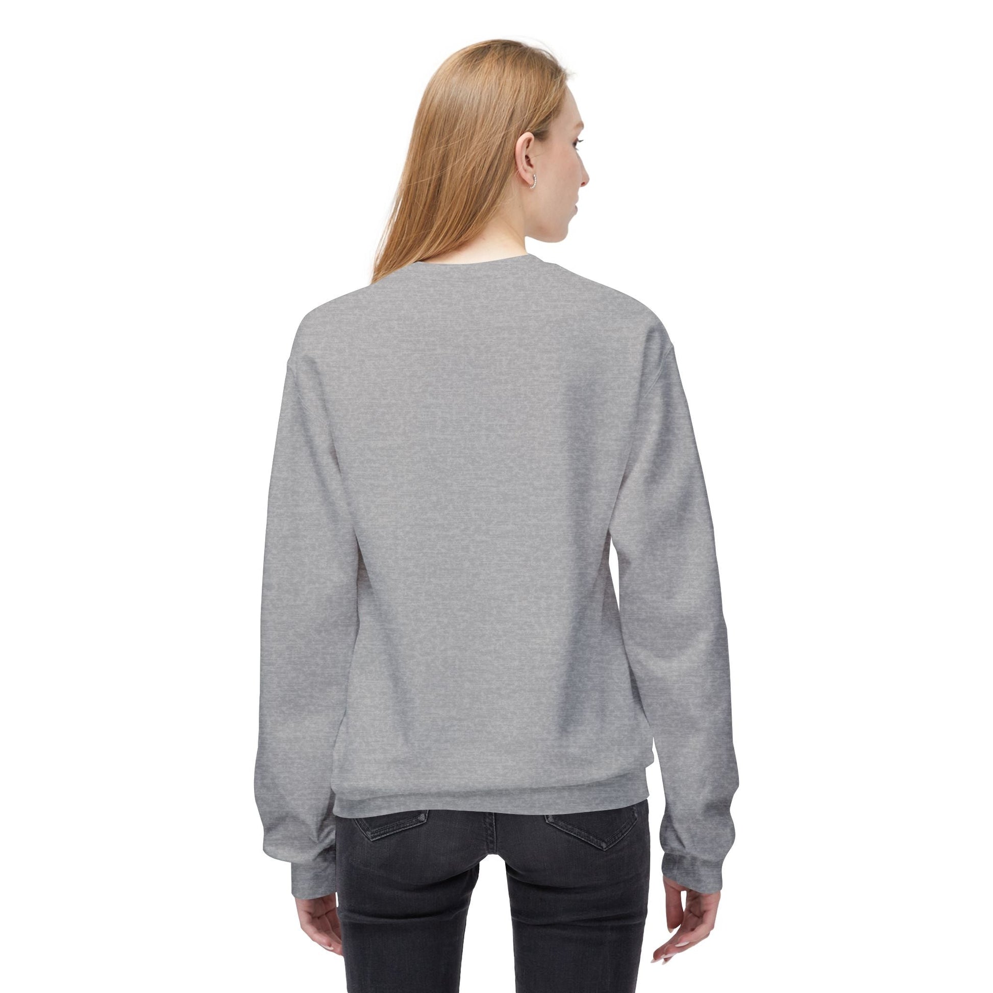 Unisex Fleece Crewneck Sweatshirt, My Gut Is My OG Security System Printify