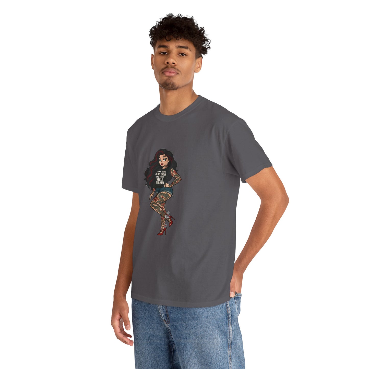 Rebel Boss Energy Streetwear Graphic T-Shirt, Unisex in 15 Colors