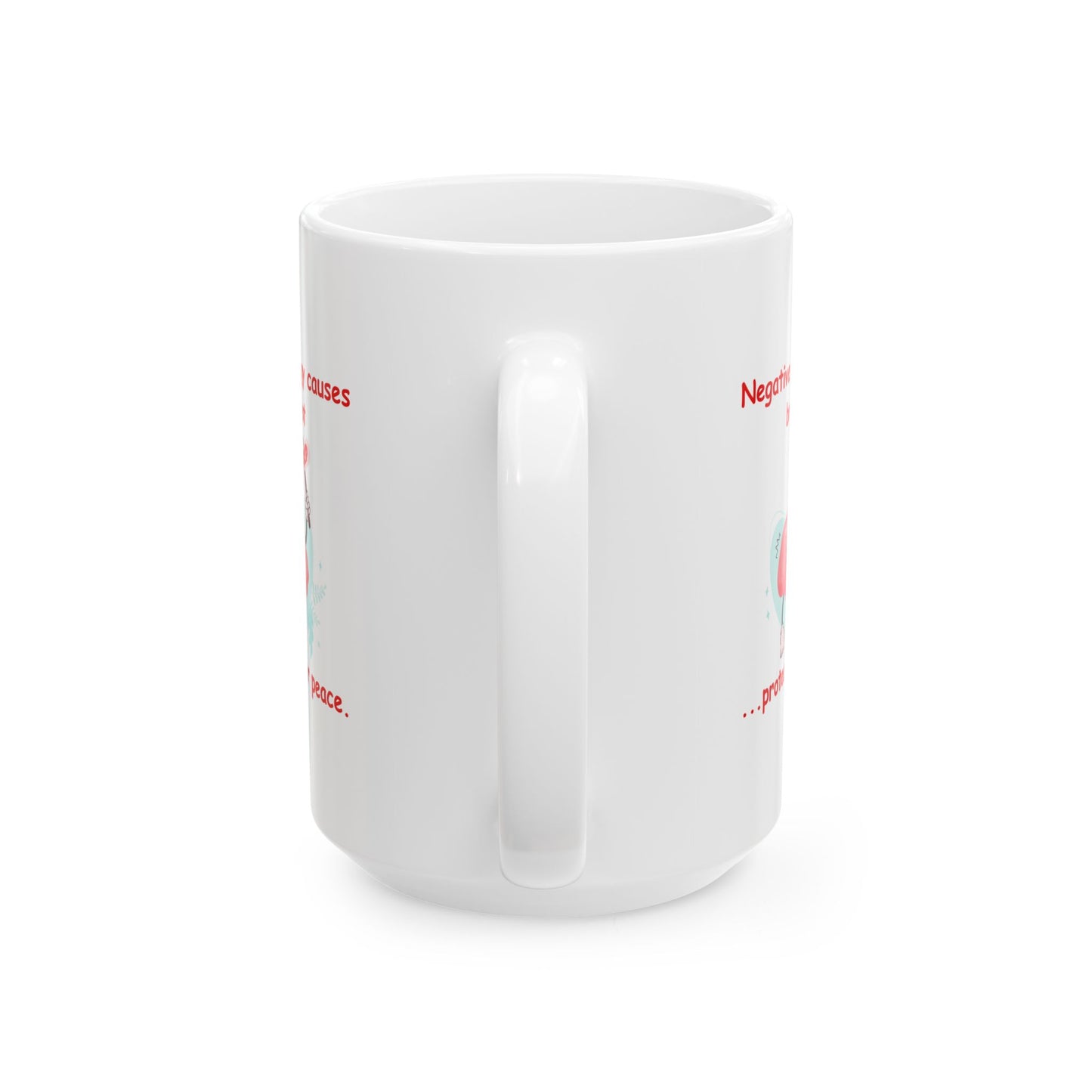 Lustiger Keramikbecher