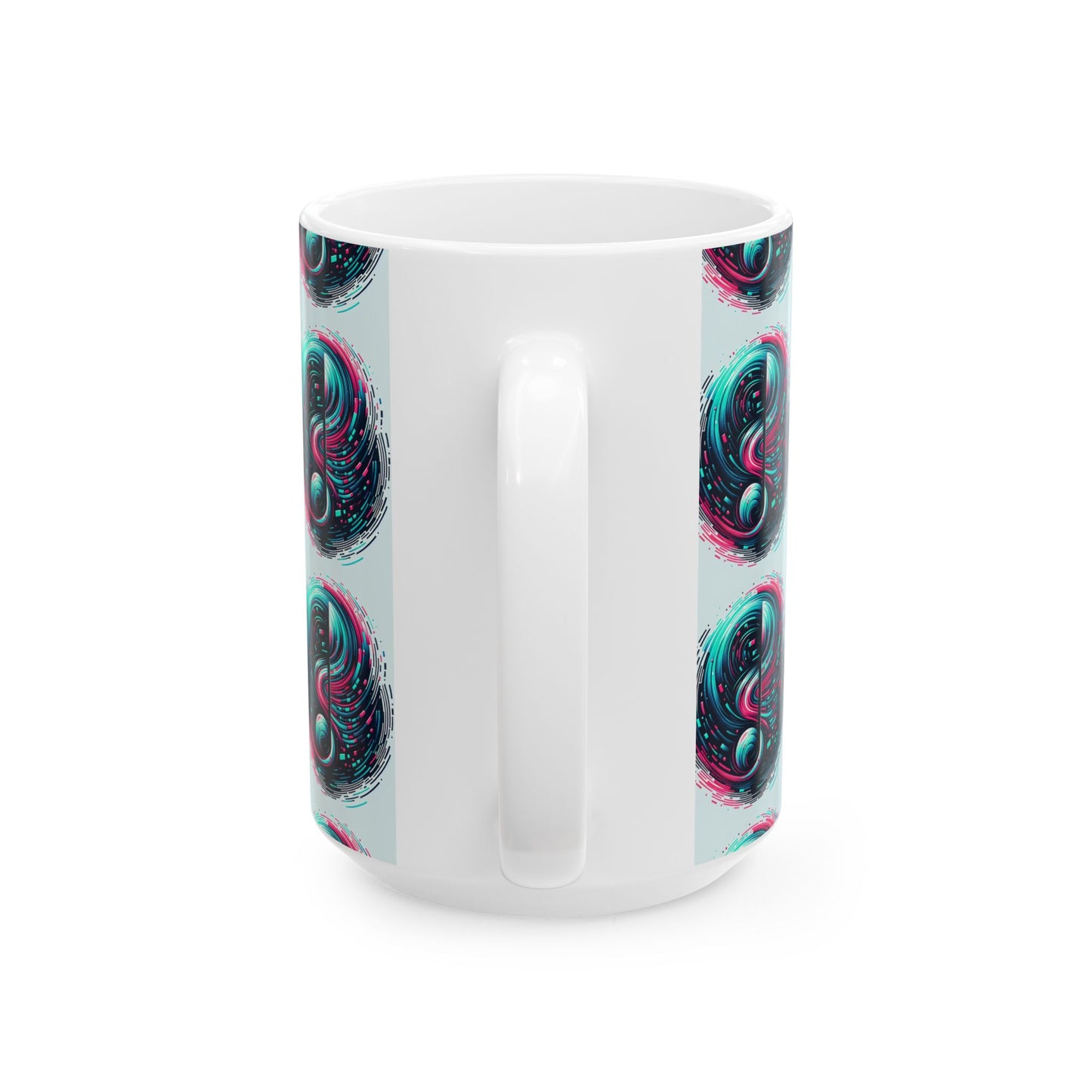 Keramiktasse mit TikTok-Motiv