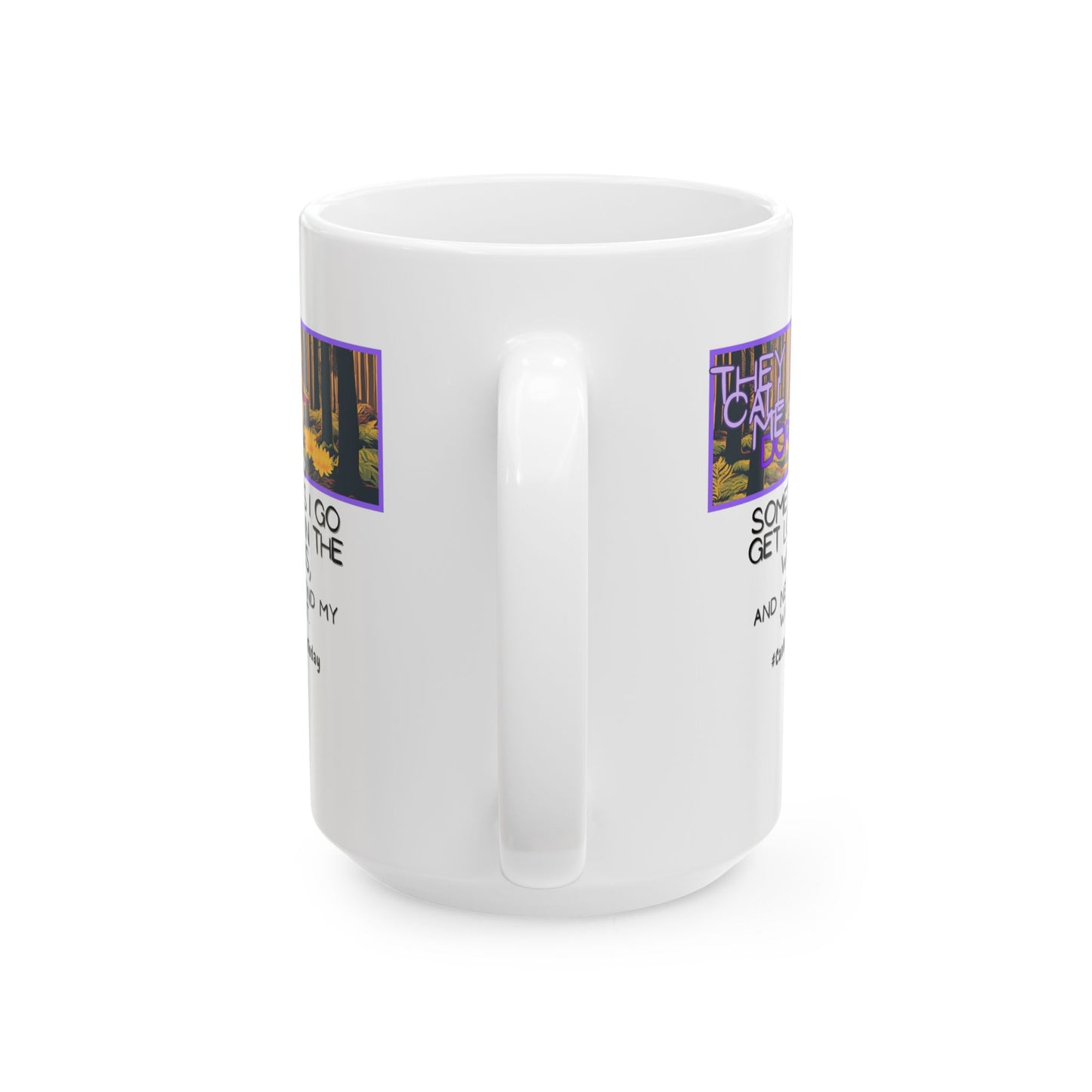 Funny Ceramic Mug, Dora #CanNotHumanToday