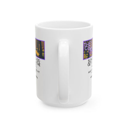 Funny Ceramic Mug, Dora #CanNotHumanToday
