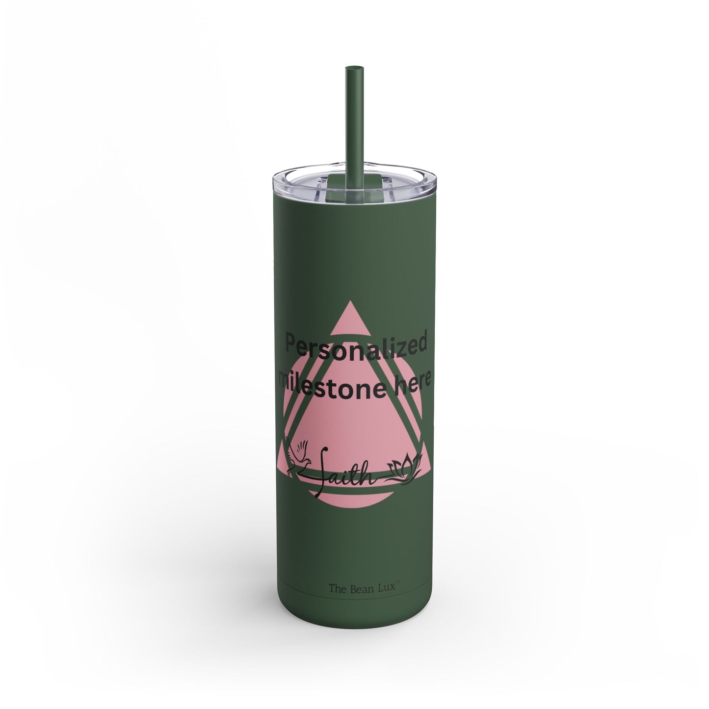 The Bean Lux™ Personalized Premium Tumbler 20oz, Milestone-Sobriety