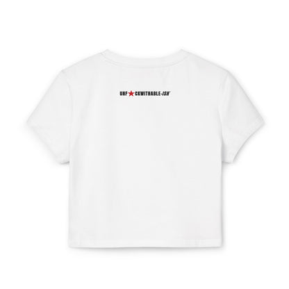 UNF★CKWITHABLE-ISH Women's Organic Cotton Baby Tee, Streetwear Style
