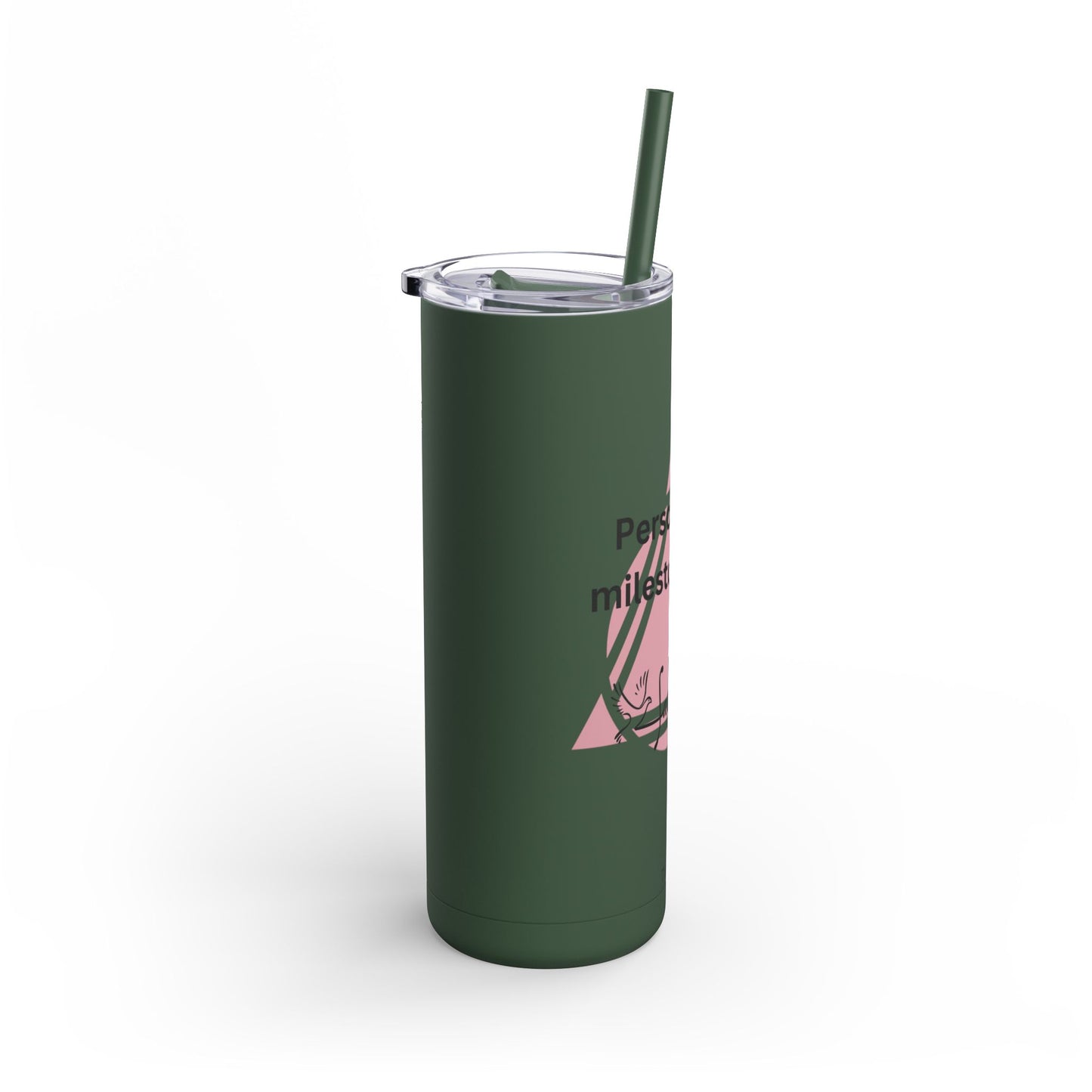 The Bean Lux™ Personalized Premium Tumbler 20oz, Milestone-Sobriety