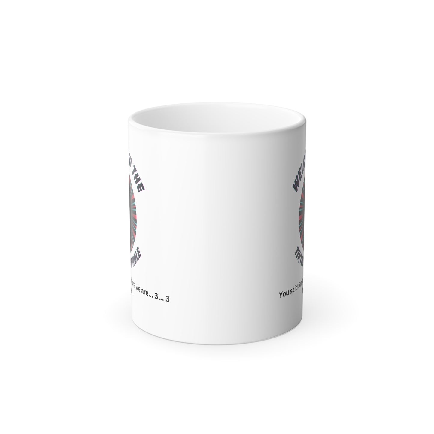 TikTok Inspired Mug, Hidden Message, Rabbit Hole