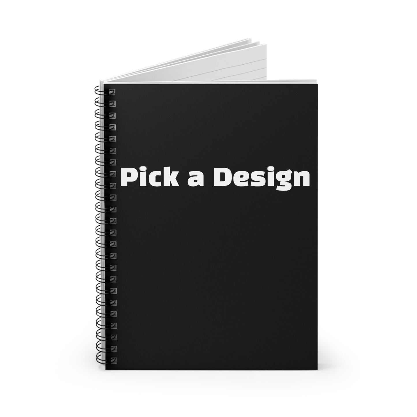 Custom Graphic Spiral Notebook - Ruled Line