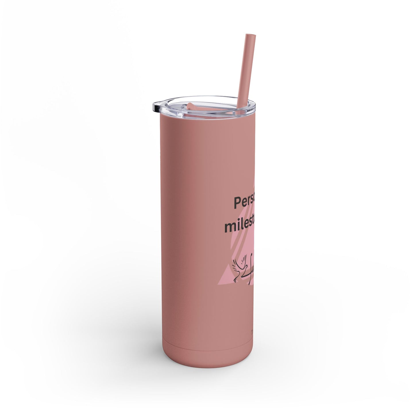 The Bean Lux™ Personalized Premium Tumbler 20oz, Milestone-Sobriety