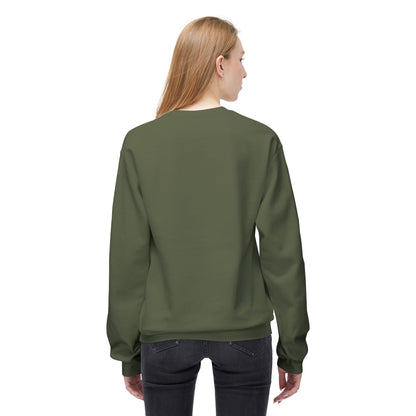 Unisex Fleece Crewneck Sweatshirt, My Gut Is My OG Security System Printify