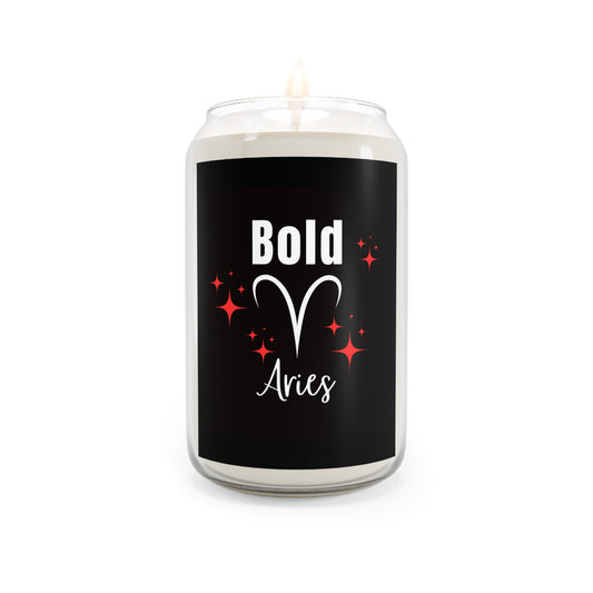Bold Aries Scented Candle - 13.75oz - Astrological Home Décor