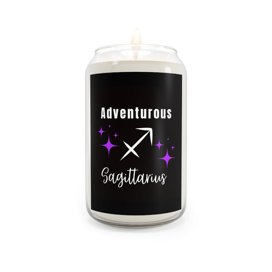 Astrology Scented Candle - Adventurous Sagittarius 13.75oz - Zodiac Decor for Home