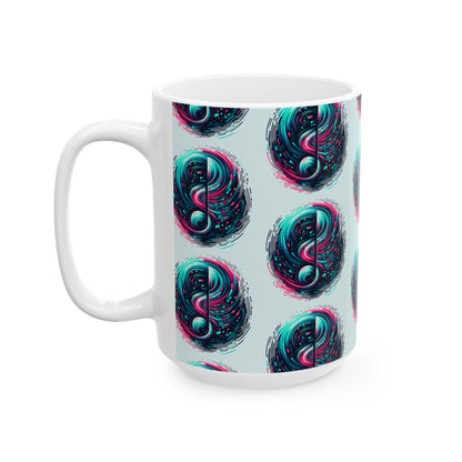 Keramiktasse mit TikTok-Motiv