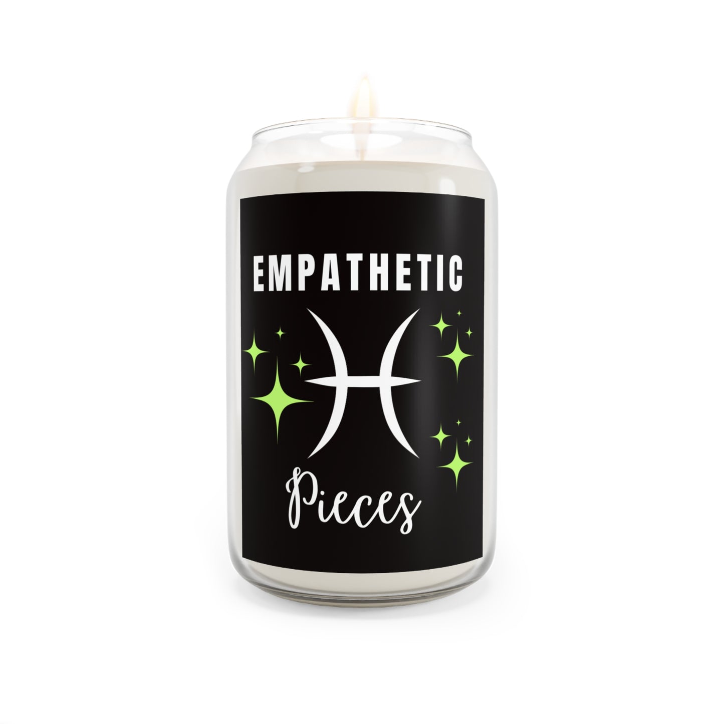 Empathetic Pieces Scented Candle - 13.75oz - Calm & Zen Aromatherapy for Pisces
