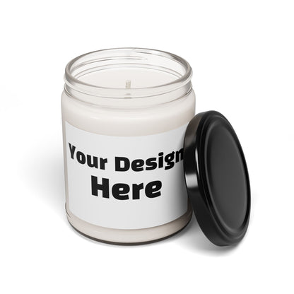 Personalized White Soy Candle, 9oz