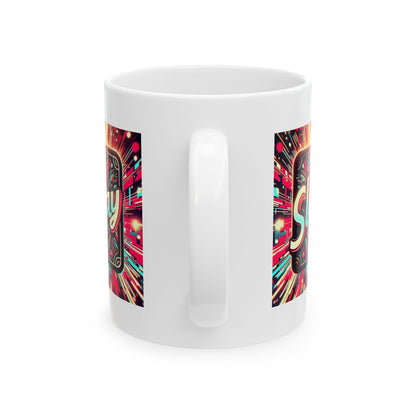 Tasse mit TikTok-Motiv