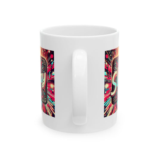 Tasse mit TikTok-Motiv