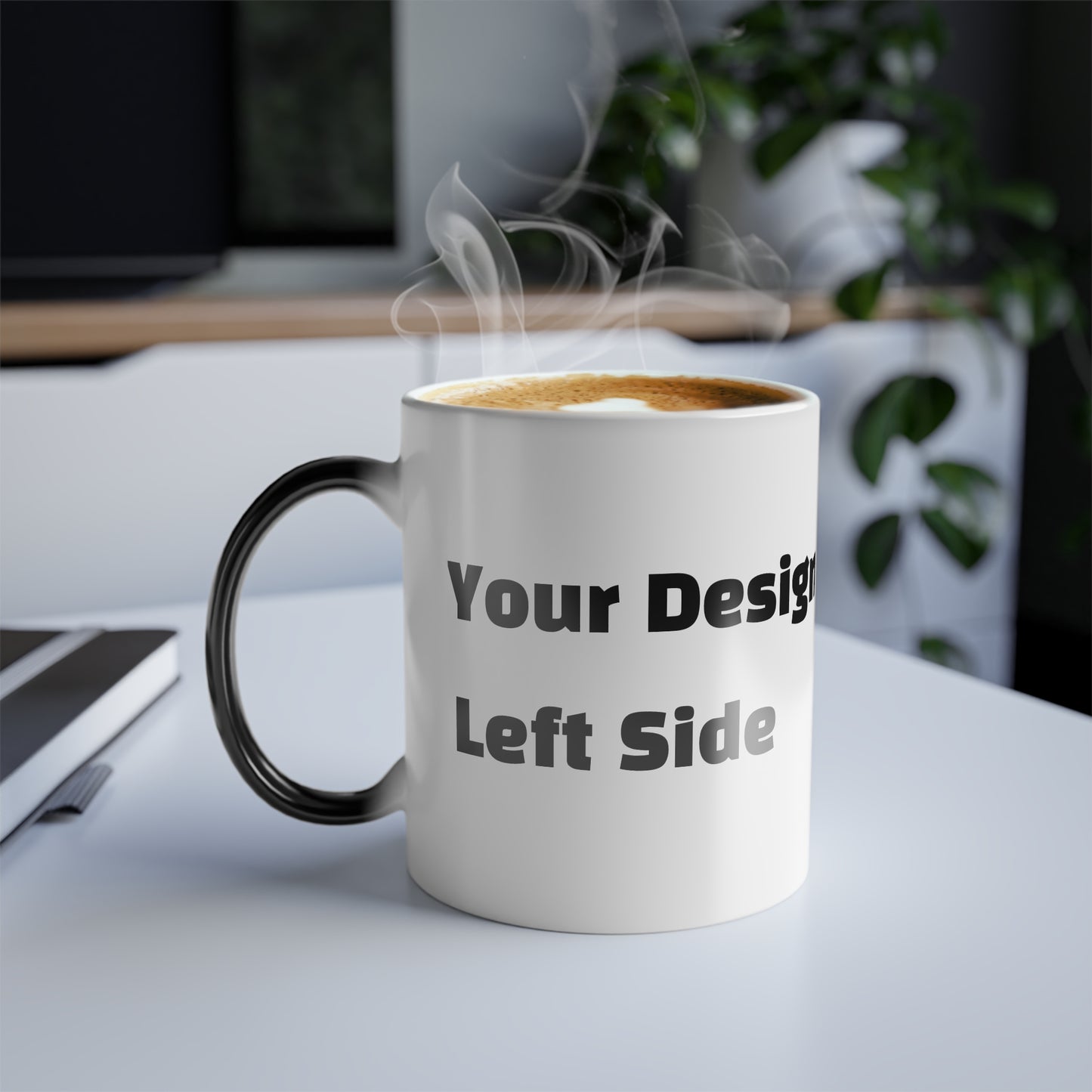 TikTok Inspired Hot Girl Baddie, Customized Color Morphing Mug, Unique Personalized Gift For a Baddie