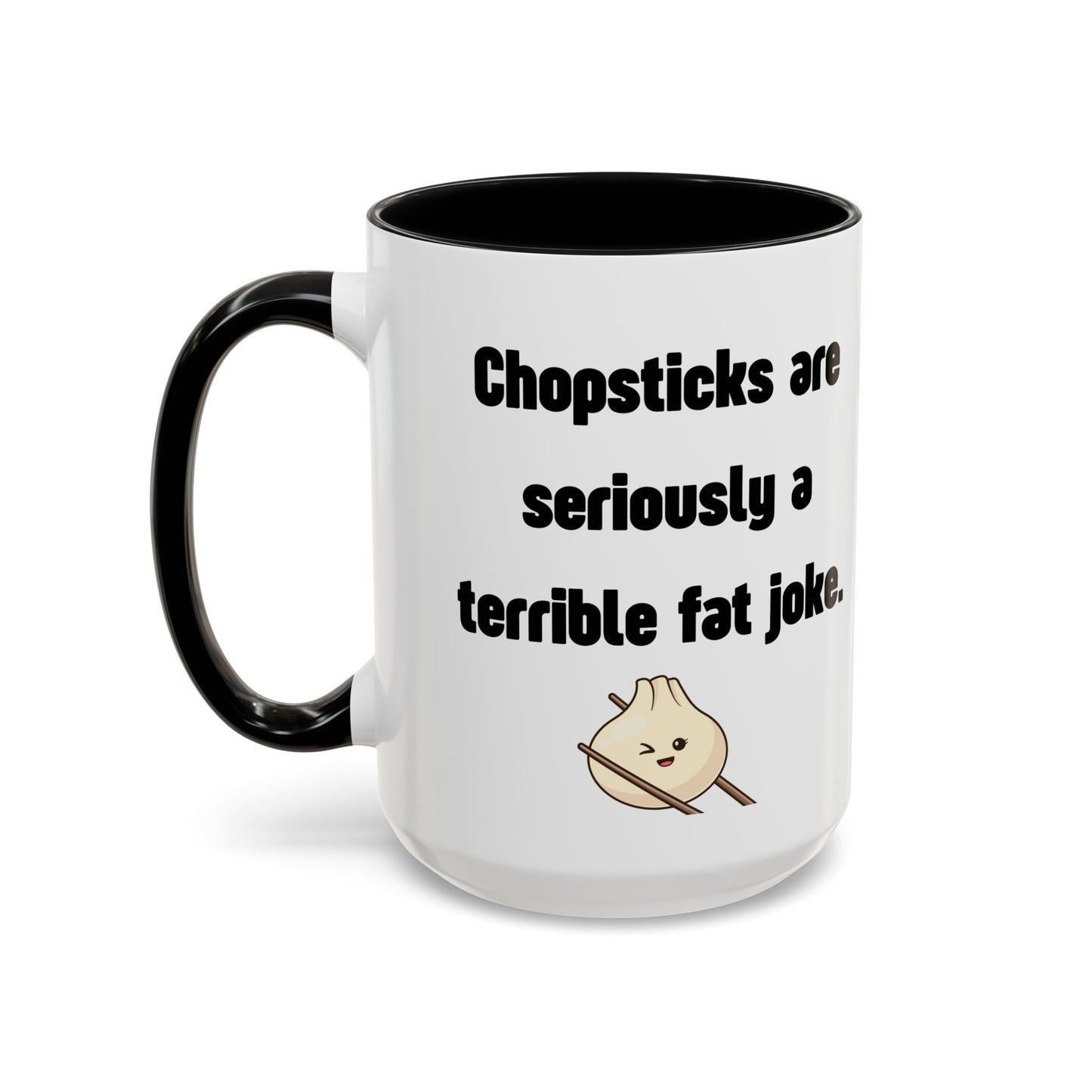 Von TikTok inspirierte Tasse mit buntem Akzent