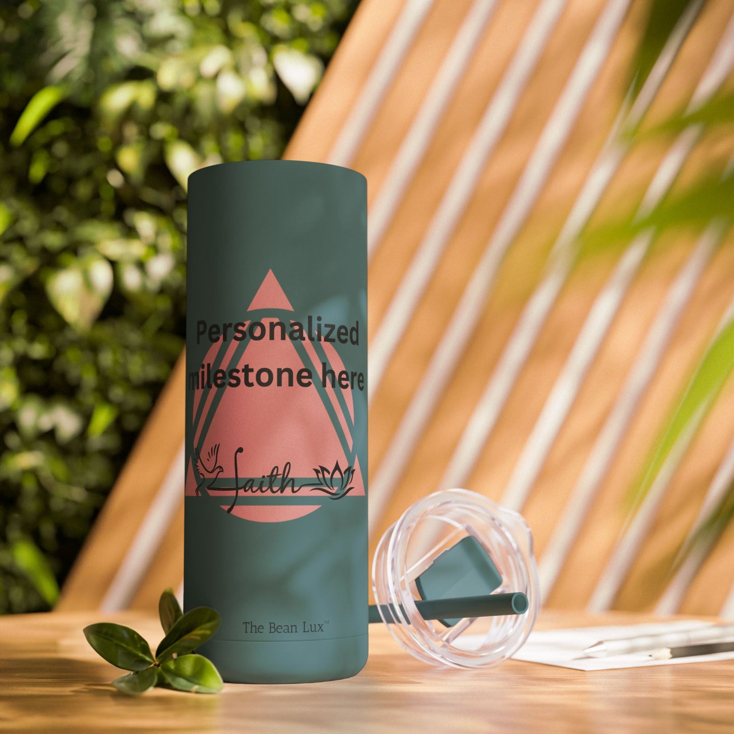 The Bean Lux™ Personalized Premium Tumbler 20oz, Milestone-Sobriety