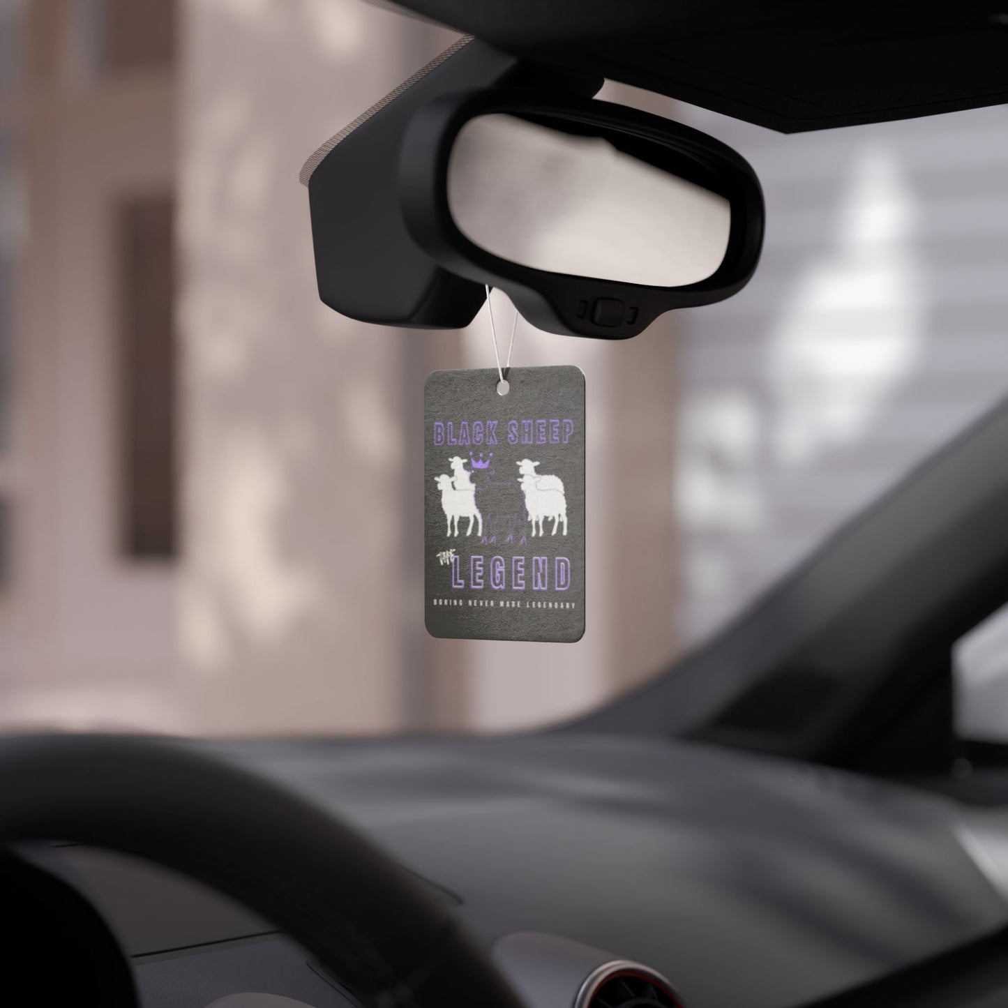 Black Sheep The Legend Car Air Freshener