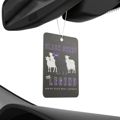 Women's Streetwear Black Sheep Bundle – Cropped Sweatshirt + Mug + Car Air Freshener