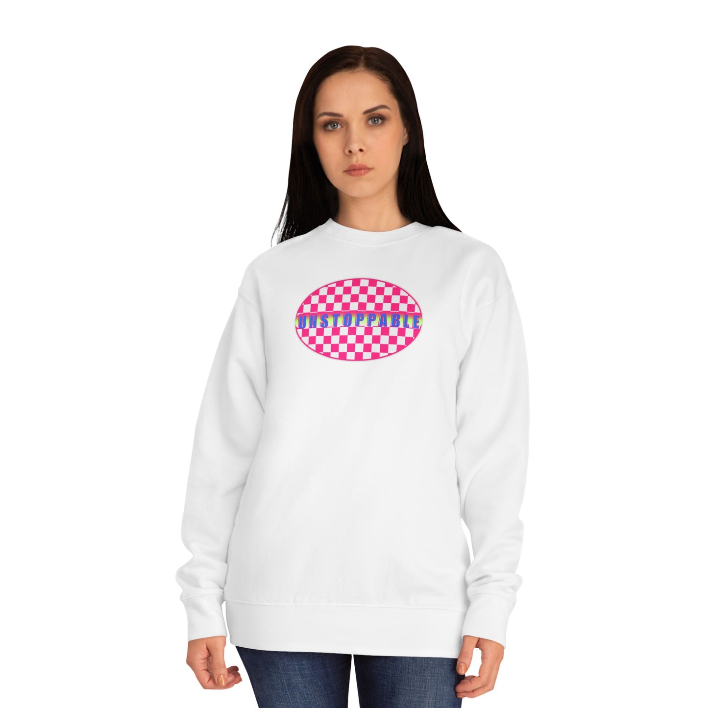 Unisex 90's Vibe Streetwear Graphic Crew Sweatshirt, 4 Colors