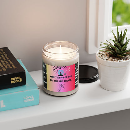 The Bean Grind™ Inspirational Scented Soy Candle, Badass Chic Vibes