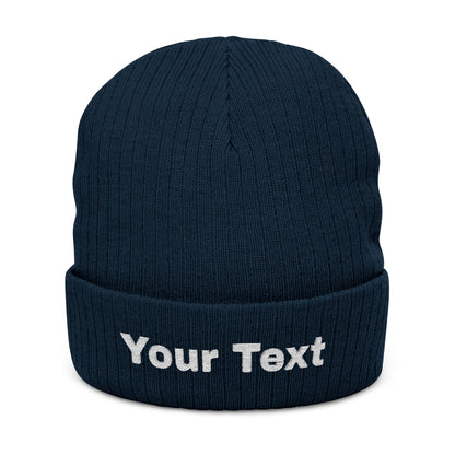Custom Text Beanie - Say Less (Wear It Loud), 7 Colors