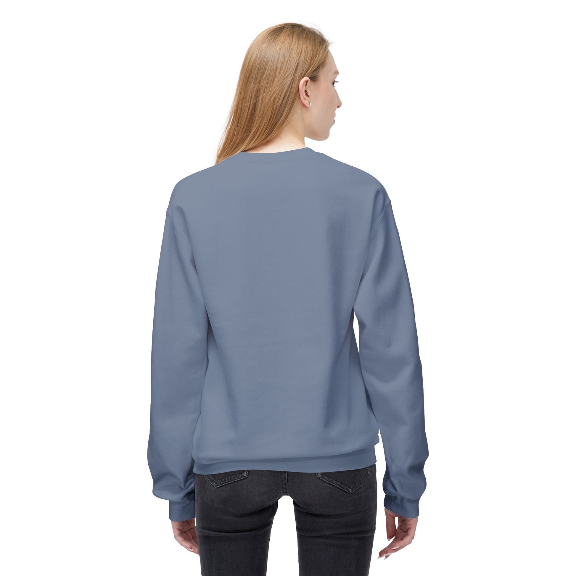 Unisex Fleece Crewneck Sweatshirt, My Gut Is My OG Security System Printify