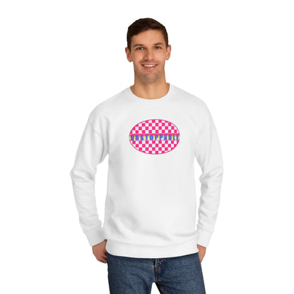 Unisex 90's Vibe Streetwear Graphic Crew Sweatshirt, 4 Colors