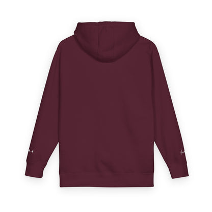 Minimalist Unisex Fleece Hoodie -Faith