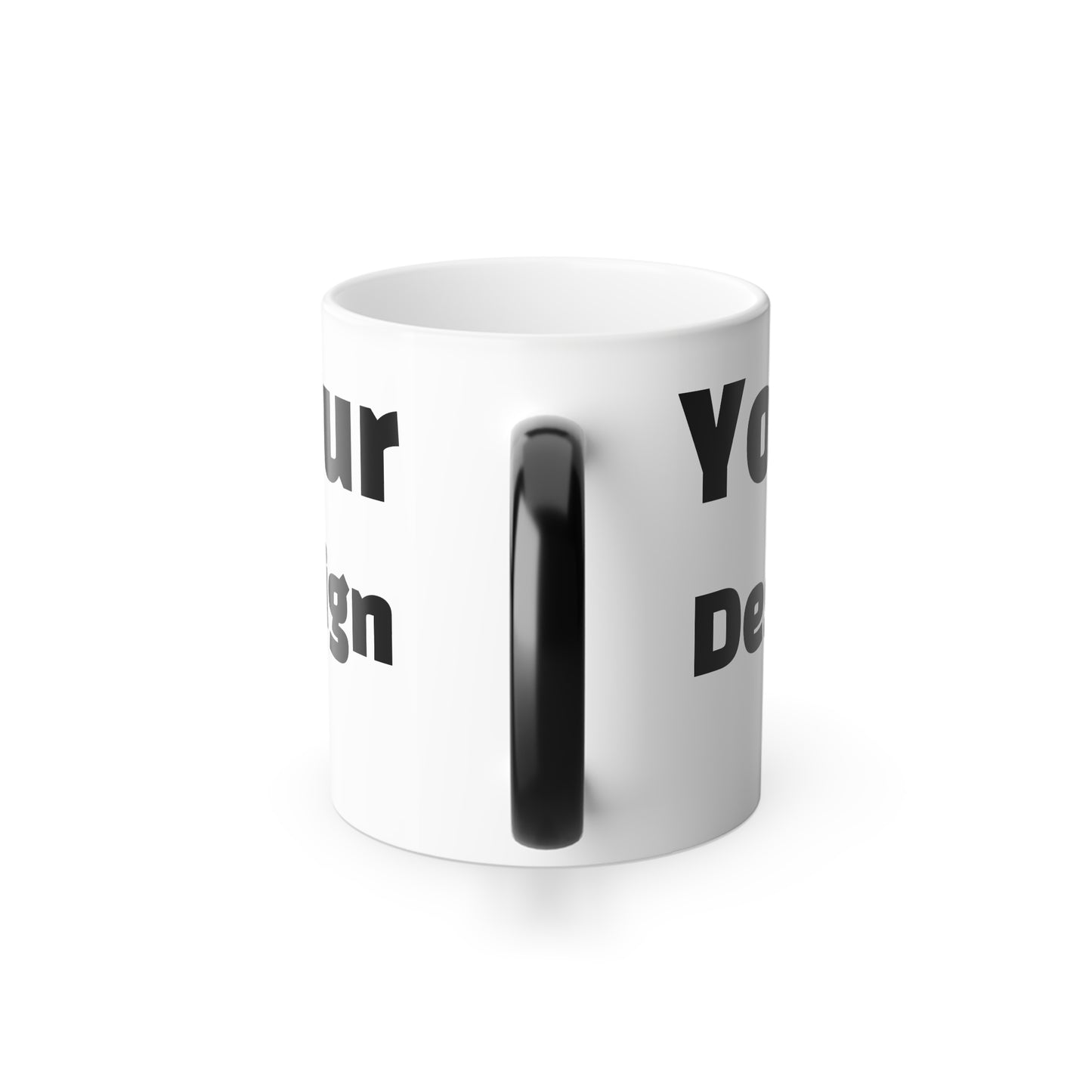 Hidden Message Mug, Color Morphing Heat Activated - Personalized Design