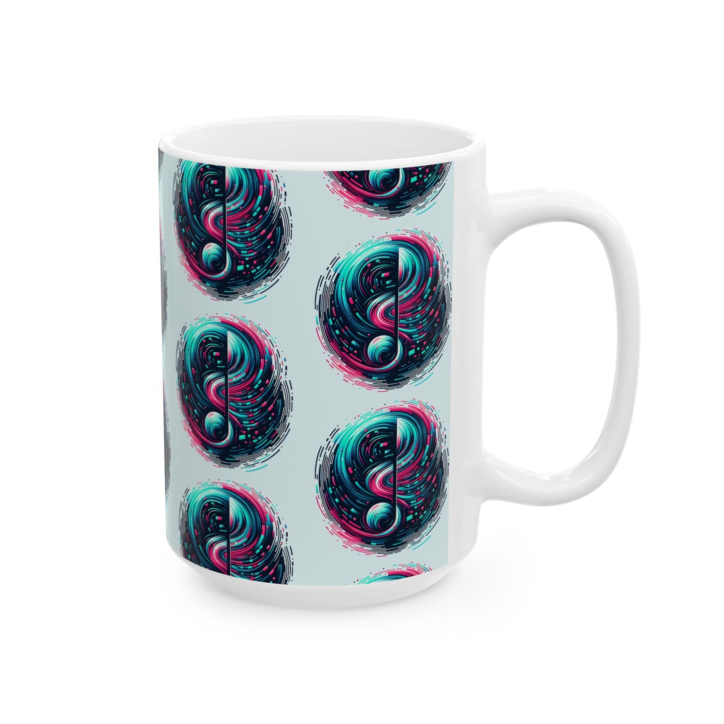 Keramiktasse mit TikTok-Motiv