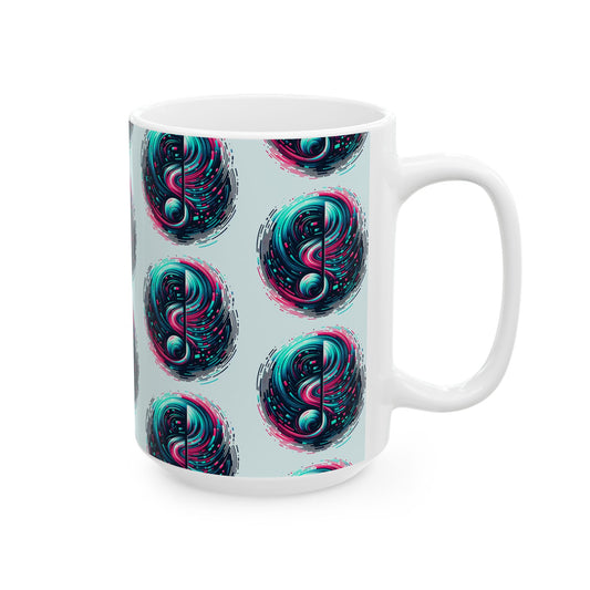Keramiktasse mit TikTok-Motiv