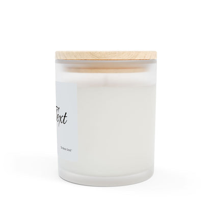 The Bean Grind™ Custom Frosted Glass Scented Candle, 9 Scent