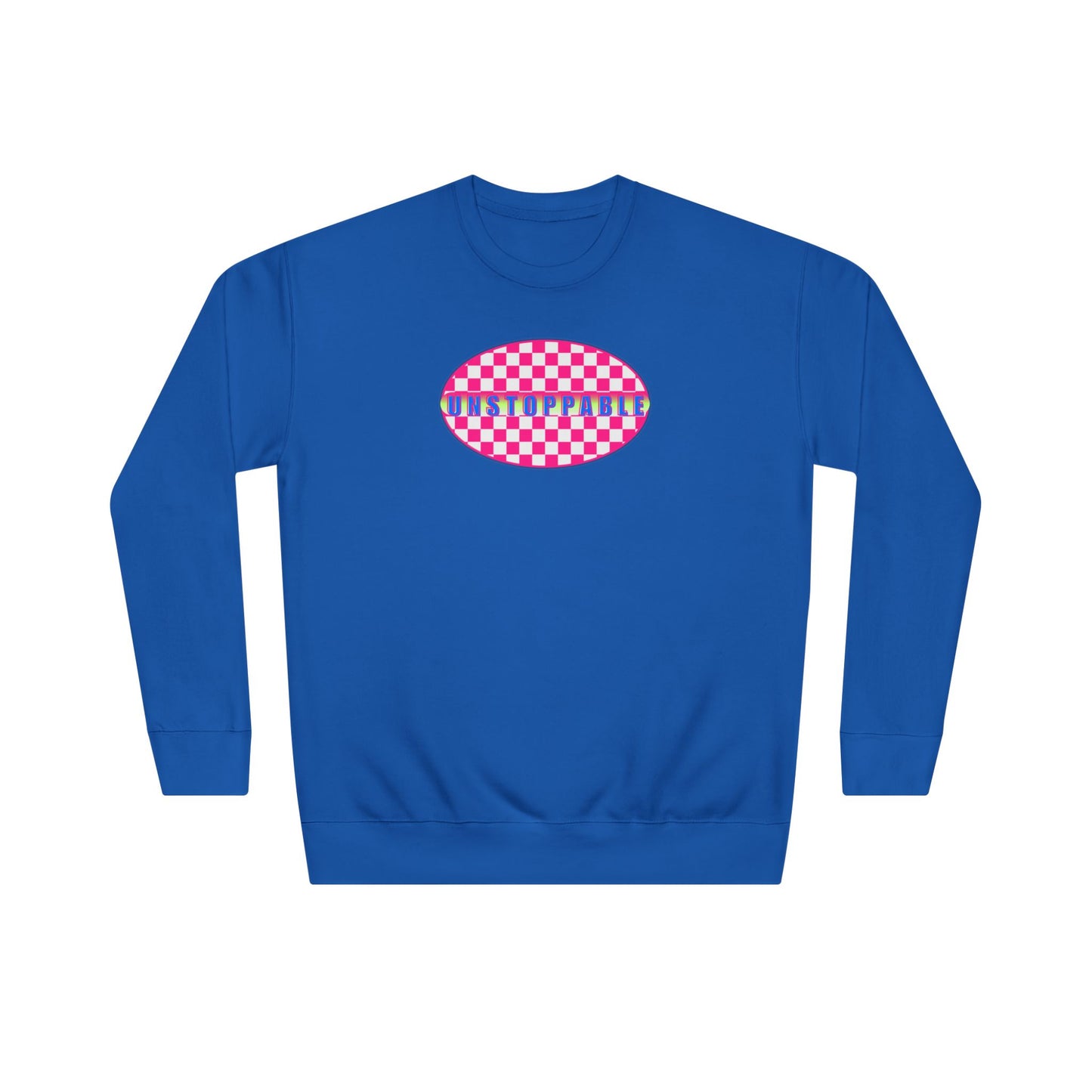 Unisex 90's Vibe Streetwear Graphic Crew Sweatshirt, 4 Colors