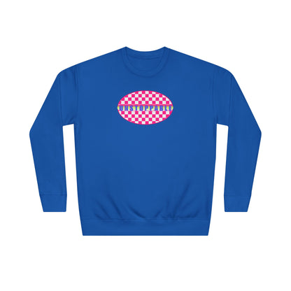 Unisex 90's Vibe Streetwear Graphic Crew Sweatshirt, 4 Colors