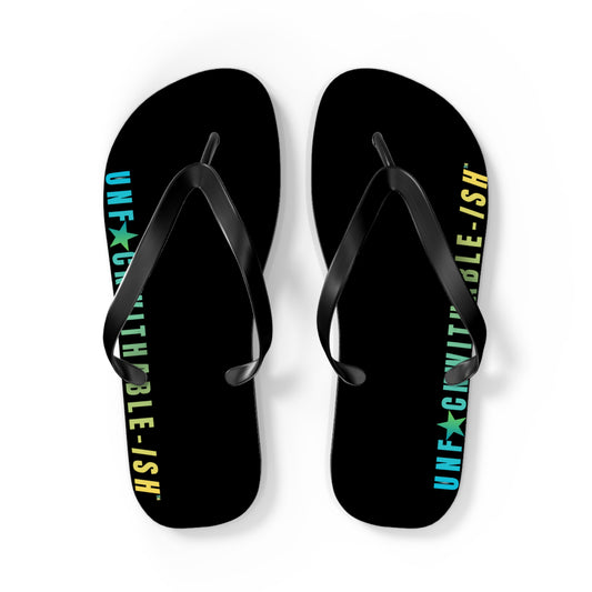 UNF★CKWITHABLE-ISH™ Flip Flops Rainbow