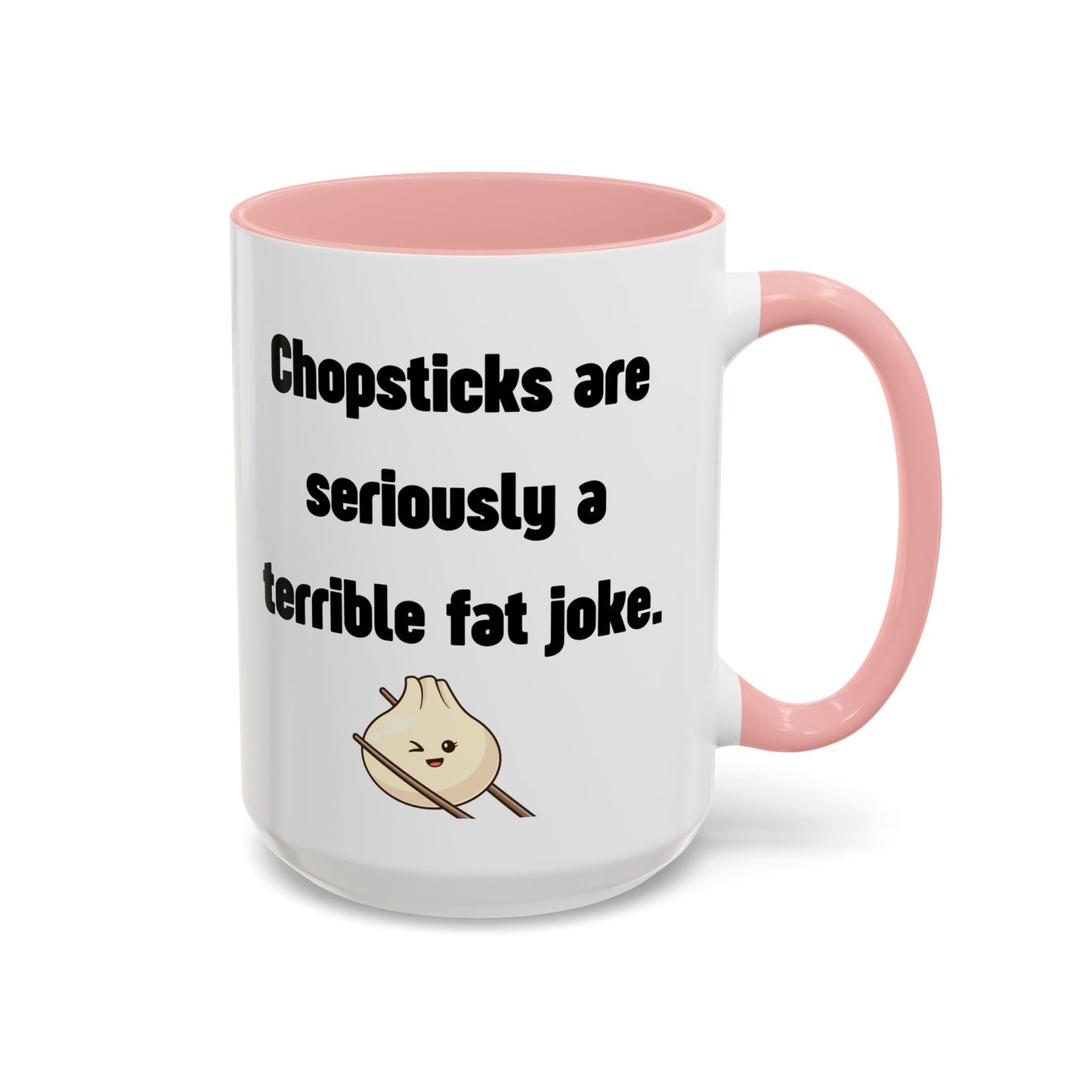 Von TikTok inspirierte Tasse mit buntem Akzent