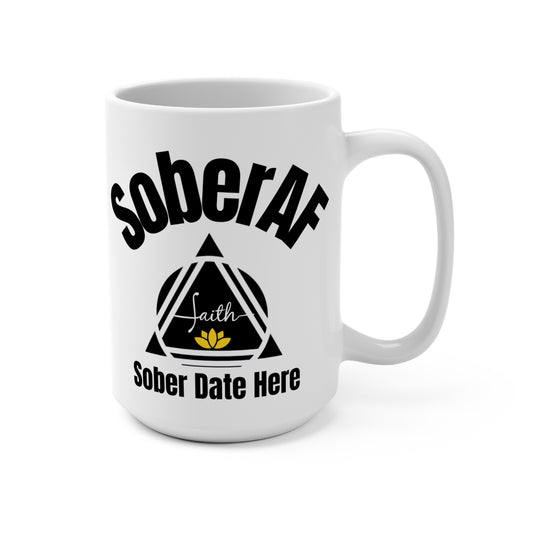 The Recovery Grind Hope Dealer Bundle – SoberAF Mug, Phone Case,Vinyl Sticker