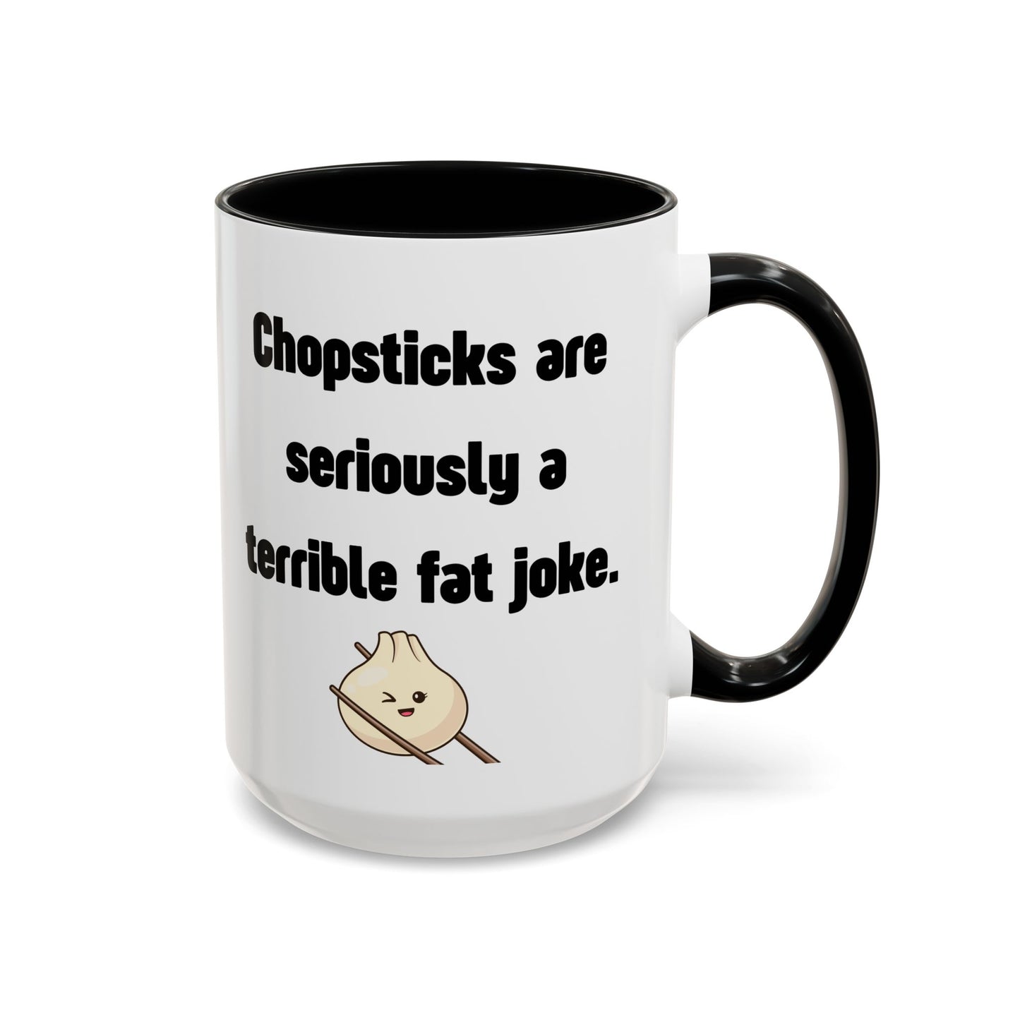 Von TikTok inspirierte Tasse mit buntem Akzent
