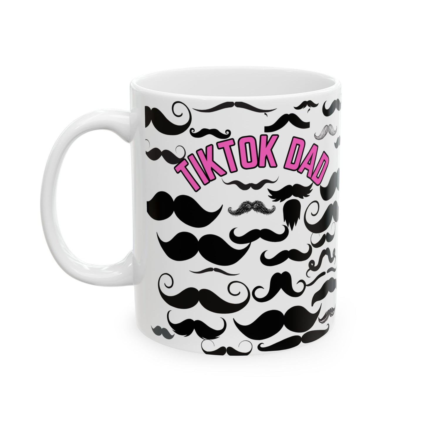 Keramiktasse mit TikTok-Motiv