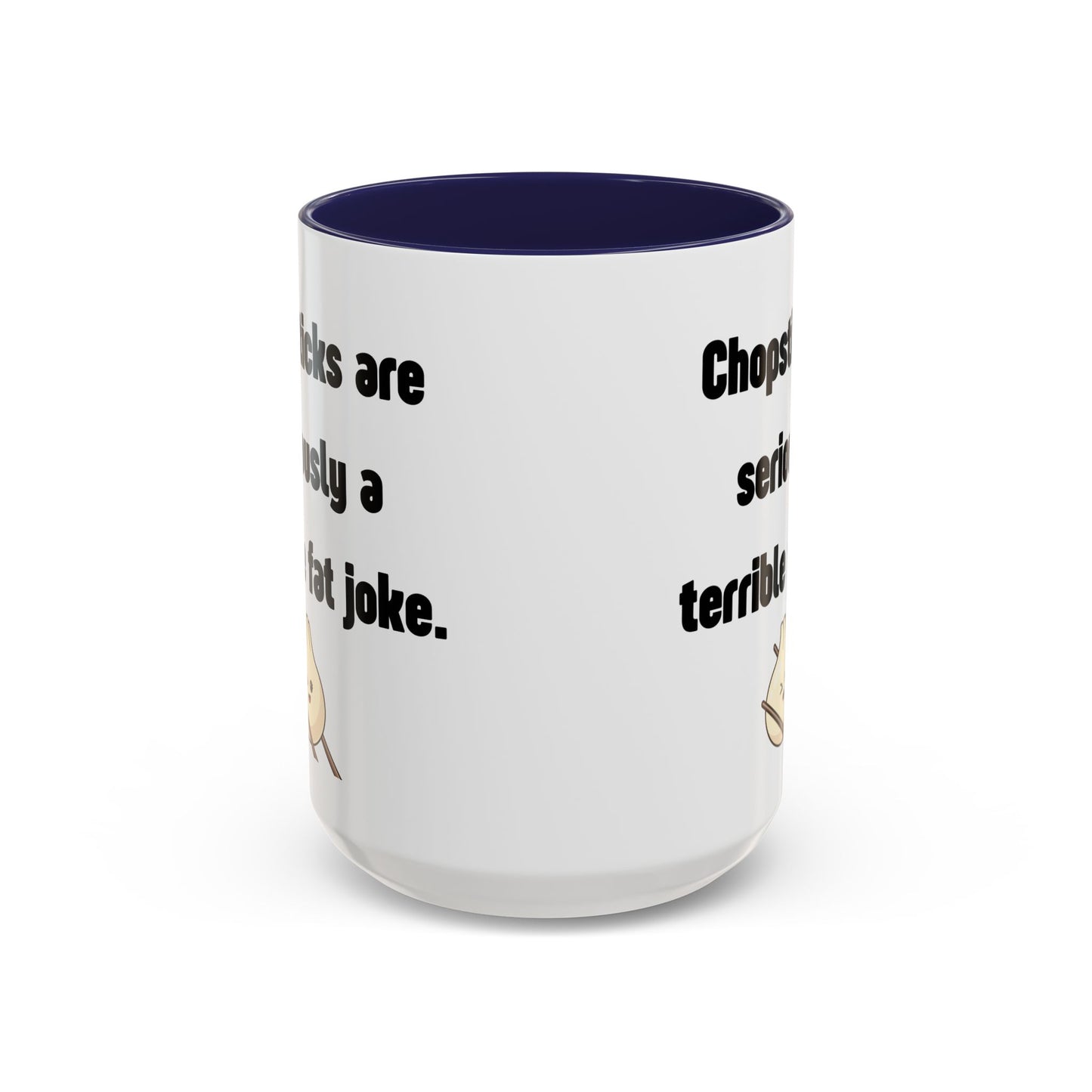 Von TikTok inspirierte Tasse mit buntem Akzent