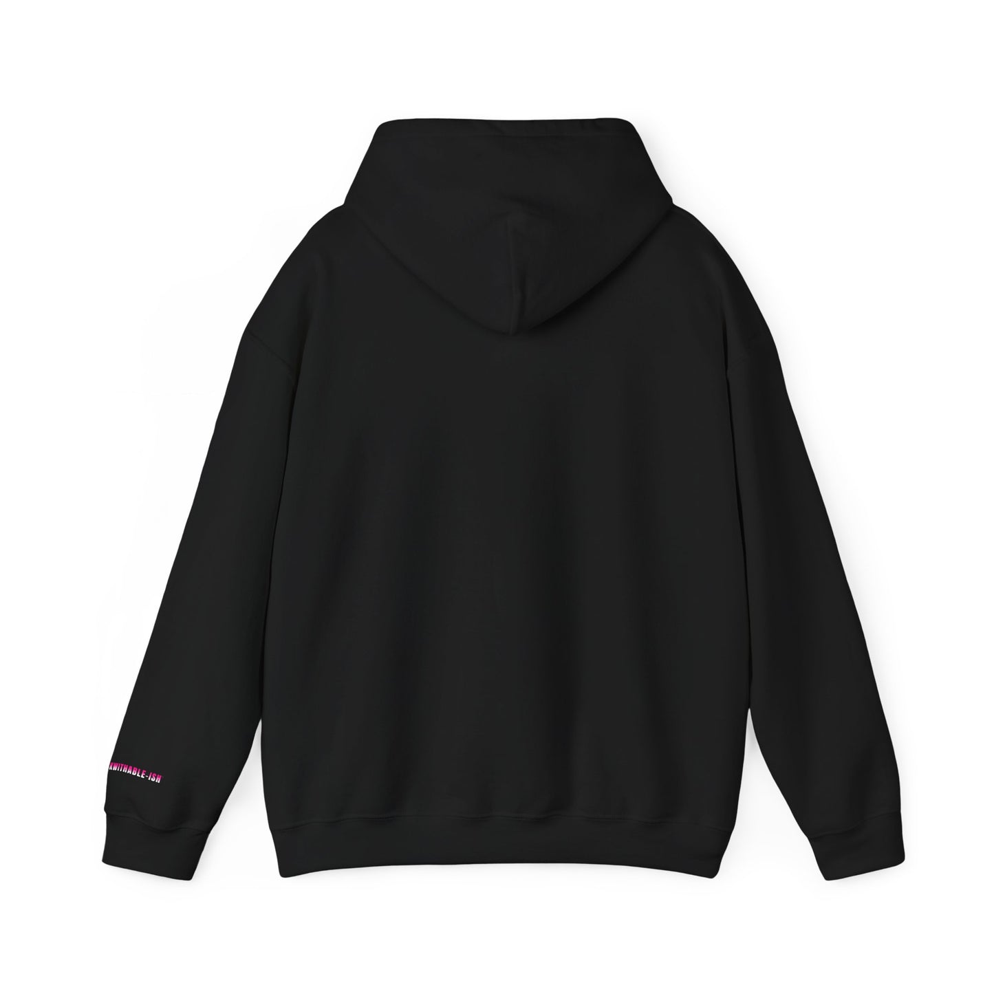 UNF★CKWITHABLE-ISH™ Unisex Hoodie, Streetwear Hot Pink/Black 5XL