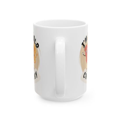 Funny Ceramic Mug, Not Old, Just Crunchy