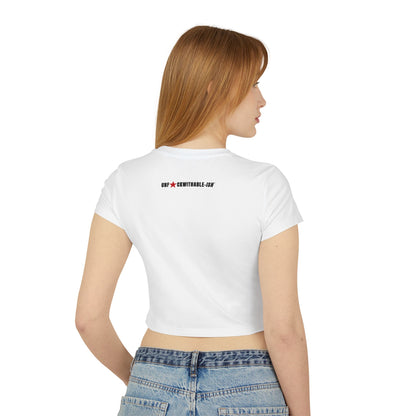 UNF★CKWITHABLE-ISH Women's Organic Cotton Baby Tee, Streetwear Style