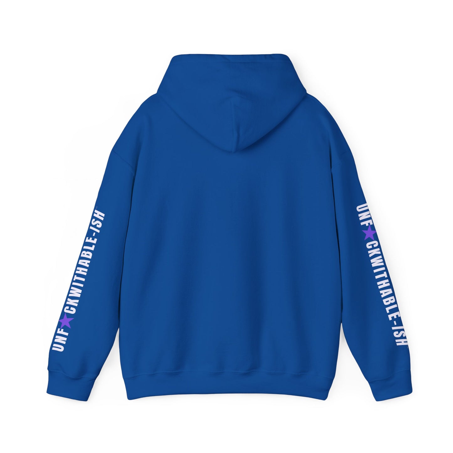 Unisex Unf★ckwithable-Ish Hoodie – Purple Star Edition, Streetwear Apparel
